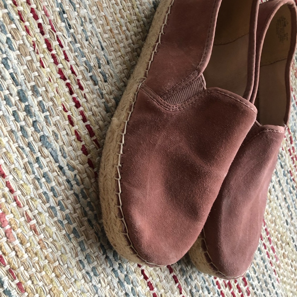 Sam Edelman mauve espadrilles